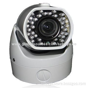 Sony IMX138 1,200TVL Waterproof IR CCTV Dome CMOS Camera with 30m IR, 2.8-12mm Zoom Lens